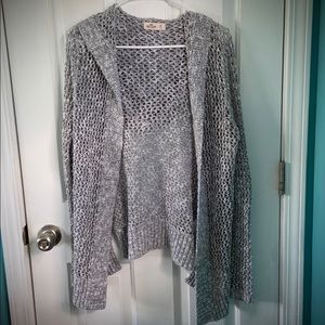 Hollister Open Knit Cardigan